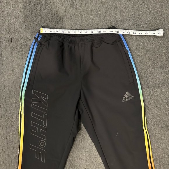 Kith x Adidas Terrex Black Track Suit with Rainbow Stripes size XS - Picture 8 of 11